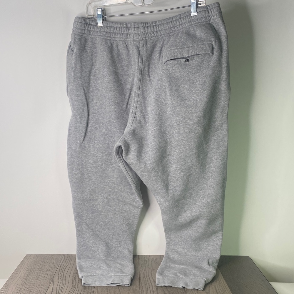 Nike Men's Size XL Gray Fleece Joggers - Comfortable Everyday Sweatpants - 1357 - Picture 6 of 12